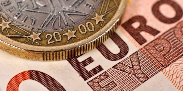 EUR/USD: bullish 'Three Methods' pattern